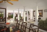 Living room -Perspective image